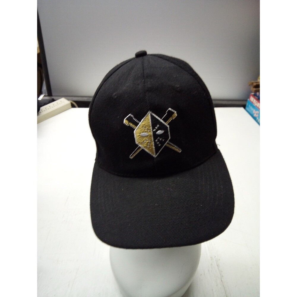 NHL Las Vegas Golden Knights BLACK dad cap Adjustable Strapback